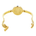 Movado Bela Black Dial Gold Steel Strap Watch For Women - 0606999