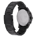 Guess Atlas Chronograph Black Dial Black Steel Strap Watch For Men - W0668G5