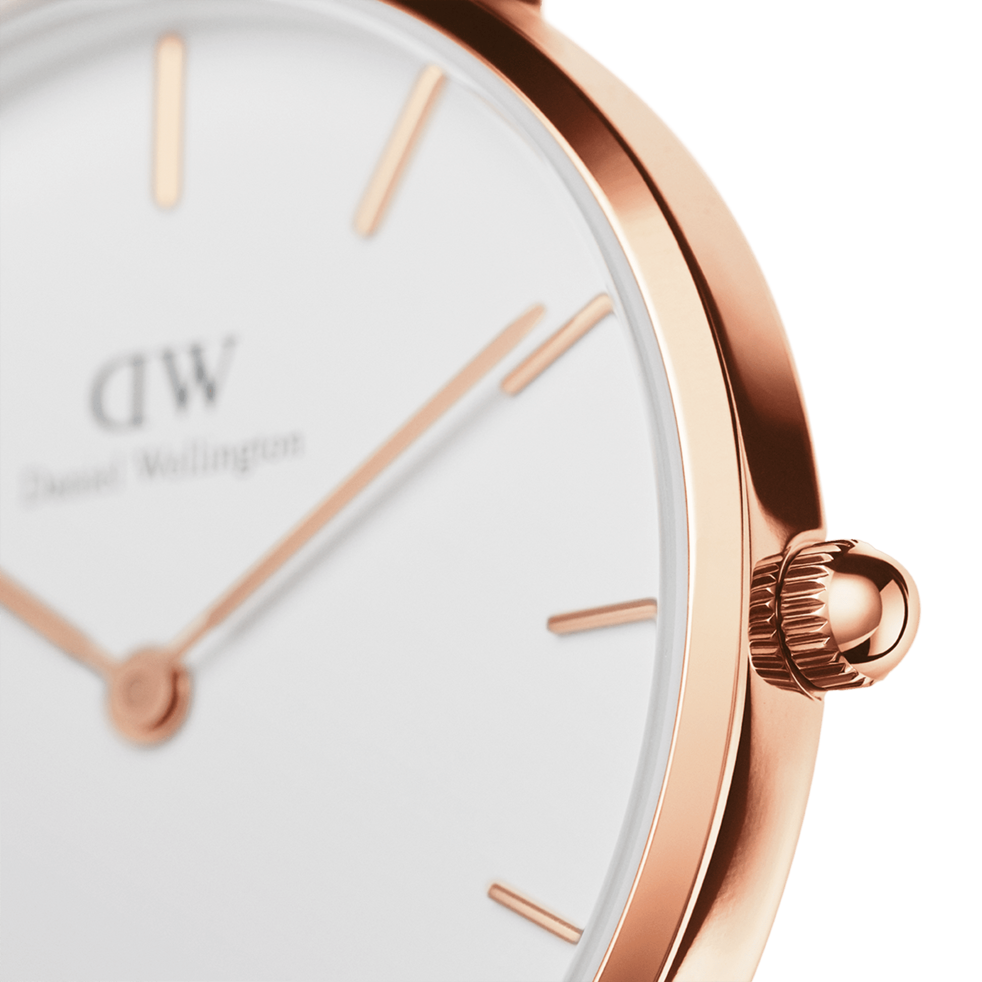 Daniel Wellington Petite Durham White Dial Brown Leather Strap Watch For Women - DW00100172