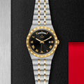 Tudor Royal Automatic Black Dial Two Tone Steel Strap Watch for Men - M28603-0003
