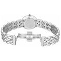Versace V-Flare Quartz Black Dial Silver Steel Strap Watch for Women - VEBN00618