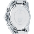 Guess Trophy Chronograph Diamonds Black Dial Silver Steel Strap Watch for Men - GW0390G1