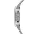 Hugo Boss Aeroliner Chronograph Black Dial Silver Steel Strap Watch For Men - 1512446