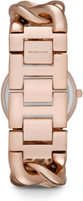 Michael Kors Nini Quartz Crystals Rose Gold Dial Rose Go Watch For Women - MK3236