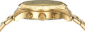 Michael Kors Berkley Chronograph Gold Dial Gold Steel Strap Watch For Women - MK7411