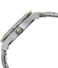 Fossil Stella Silver Dial Silver Steel Strap Watch for Women - ES3588