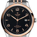 Tudor 1926 Automatic Black Dial Two Tone Steel Strap Watch for Men - M91651-0003