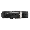 Daniel Wellington Classy Sheffield White Dial Black Leather Strap Watch For Women - DW00100068