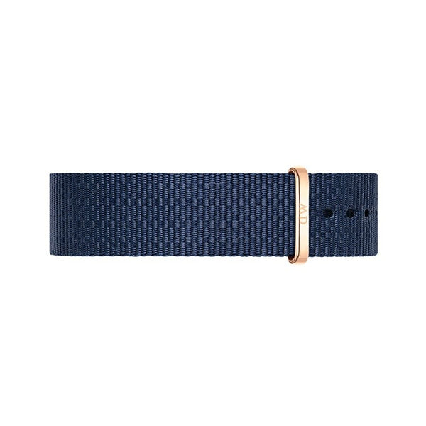 Daniel Wellington Classic Bayswater Black Dial Black NATO Strap Watch For Women - DW00100281