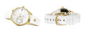 Tommy Hilfiger Brooklyn Quartz White Dial White Leather Strap Watch for Women - 1782018