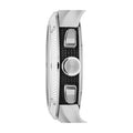 Burberry Utilitarian Chronograph Black Dial Silver Steel Strap Watch For Men - BU9800