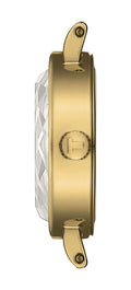 Tissot Lovely Round Green Mother of Pearl Dial Green Leather Strap Watch for Women - T140.009.36.091.00