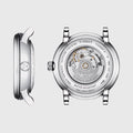Tissot T Classic Carson Premium White Diamonds Dial Silver Steel Strap Watch for Women - T1222071103600