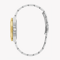 Guess Sunray Multifunction Silver Dial Two Tone Steel Strap Watch for Women - GW0616L2