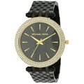 Michael Kors Darci Black Dial Black Steel Strap Watch for Women - MK3322