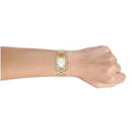 Michael Kors Emery Three-Hand Crystals Silver Dial Gold Steel Strap Watch for Women - MK4643