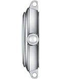 Tissot Bellissima Small Lady Silver Dial Black Leather Strap Watch For Women - T126.010.16.013.00