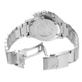 Emporio Armani Diver Chronograph Green Dial Silver Steel Strap Watch For Men - AR11500