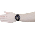 Hugo Boss Driver Black Dial Black Steel Strap Watch for Men - 1513277