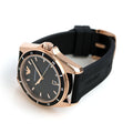 Emporio Armani Sport Quartz Black Dial Black Rubber Strap Watch For Men - AR11101