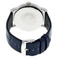 Emporio Armani Dress Quartz Blue Dial Blue Leather Strap Watch For Men - AR2501