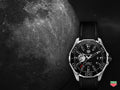 Tag Heuer Aquaracer Calibre 5 Moon Black Dial Black Nylon Strap Watch for Men - WAY201J.FC6370