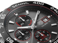 Tag Heuer Formula 1 Chronograph Senna Grey Dial Silver Steel Strap Watch for Men - CAZ201D.BA0633