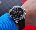 Tag Heuer Formula 1 Mario Kart Chronograph Black Dial Black Leather Strap Watch for Men - CAZ201E.FC6517