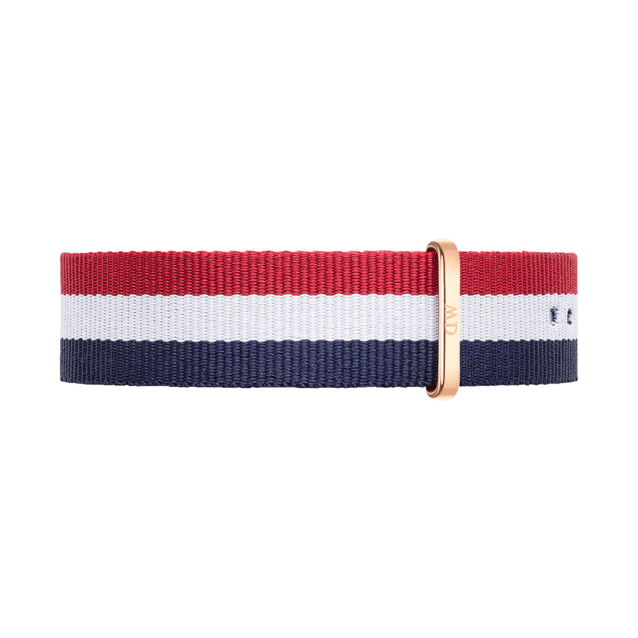 Daniel Wellington Classic Cambridge White Dial Two Tone NATO Strap Watch For Men - DW00100003
