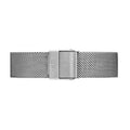 Daniel Wellington Petite Sterling Black Dial Silver Mesh Bracelet Watch For Women - DW00100218