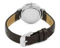 Daniel Wellington Classic Petite York White Dial Brown Leather Strap Watch For Women - DW00100244