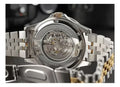 Maserati SFIDA Automatic Skeleton Black Dial Two Tone Steel Strap Watch For Men - R8823140010