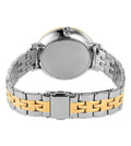 Fossil Jacqueline Analog Moonphase Mother of Pearl White Dial Two Tone Steel Strap Watch for Women - ES5166