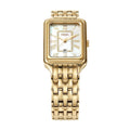 Fossil Raquel Three Hand Mother of Pearl Dial Gold Steel Strap Watch For Women - ES5304