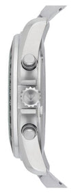 Emporio Armani Sigma Chronograph Black Dial Silver Steel Strap Watch For Men - AR6098