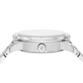 Emporio Armani Mario Chronograph Automatic Blue Dial Silver Steel Strap Watch For Men - AR60052