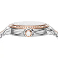 Emporio Armani Mia Three Hand Moonphase Mother of Pearl Dial Two Tone Steel Strap Watch For Women - AR11567