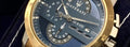 Maserati Ingegno Chronograph Blue Dial Two Tone Steel Strap Watch for Men - R8873619002