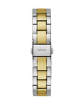 Guess Mist Analog Green Dial Two Tone Steel Strap Watch For Women - GW0723L1