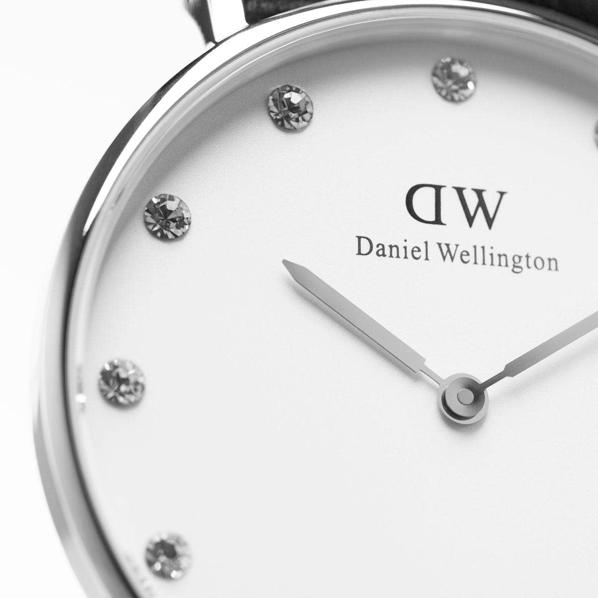 Daniel Wellington Classy Winchester White Dial Two Tone NATO Strap Watch For Women - DW00100081