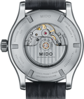 Mido Multifort Automatic Silver Dial Black Leather Strap Watch For Men - M005.430.16.031.80