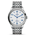Tudor 1926 Automatic White Dial Silver Steel Strap Watch for Men - M91650-0005