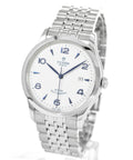Tudor 1926 Automatic White Dial Silver Steel Strap Watch for Men - M91650-0005