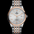 Tudor 1926 Automatic Silver Dial Two Tone Steel Strap Watch for Men - M91651-0001