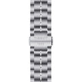 Tissot Luxury Powermatic 80 Anthracite Grey Dial Silver Steel Strap Watch For Men - T086.407.11.061.10