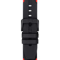Tissot T Race Cycling Vuelta Black Dial Two Tone Rubber Strap Watch For Men - T111.417.37.441.01