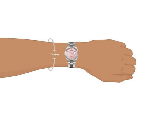 Citizen x Pantone Automatic Dreamy Pink Dial Silver Steel Strap Watch For Men - NJ0158-89X