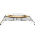 Michael Kors Lennox Three-Hand White Dial Two Tone Steel Strap Watch for Women - MK7464