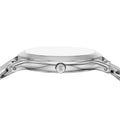 Michael Kors Runway Three-Hand Silver Dial Silver Steel Strap Watch for Women - MK7474
