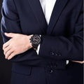 Maserati Circuito Black Dial Black Leather Strap Watch For Men - R8871627004
